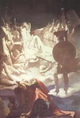 Jean Auguste Dominique Ingres The Dream of Ossian (mk10) France oil painting art